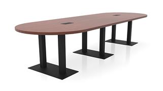 Conference Tables Office Source 12ft Boardroom Base Racetrack Conference Table