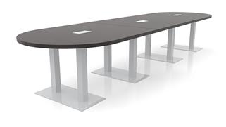 Conference Tables Office Source 14ft Boardroom Base Racetrack Conference Table