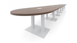 Conference Tables Office Source 30ft Boardroom Base Racetrack Conference Table