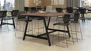 Conference Tables Office Source 60" x 72" - 42"H Metal A-Leg Meeting Table