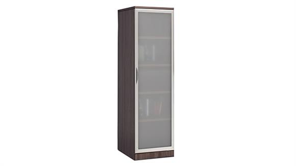 Storage Cabinets Office Source Personal Storage Cabinet with Glass Door