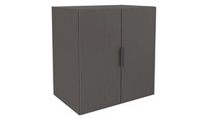Storage Cabinets Office Source 3 Shelf Cabinet with Wood Doors
