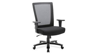 Big & Tall Office Source Big and Tall High Back Chair with Black Frame