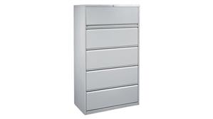 File Cabinets Lateral Office Source 36" W  5 Drawer Lateral File