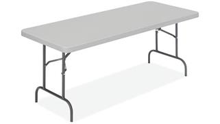 Folding Tables Office Source 96" x 30" Blow Mold Folding Table