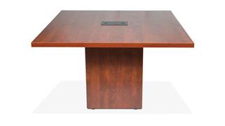 Conference Tables Office Source 48in Conference Table with Cube Base