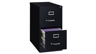File Cabinets Vertical Office Source 25" Deep 2 Drawer Letter Size Vertical File