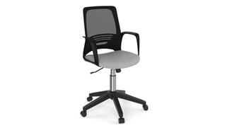 Office Chairs Office Source Mesh Back Task Chair with Black Frame & Base