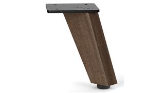 Executive Desks Office Source Angled Wood Mini Legs (Set of 4) - PLTAWRLEG