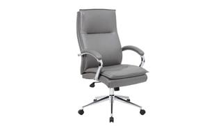 Office Chairs Office Source Executive High Back Chair with Chrome Base