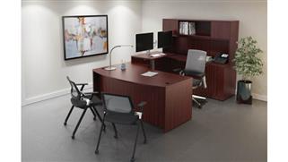 Standing Height Desks Office Source U Shaped Sit-to-Stand Unit