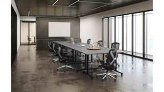 Training Tables Office Source 16ft x 60in Configurable Conference Table