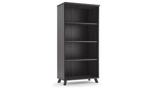 Bookcases Office Source 4 Shelf Tall Open Bookcase