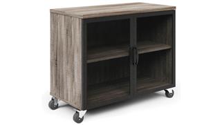 Storage Cabinets Office Source Mobile Cabinet with Metal Doors
