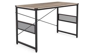 Executive Desks Office Source 48" x 24" Light Industrial Metal Framed Desk