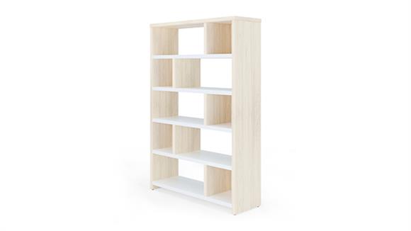 5 Shelf Contemporary Bookcase