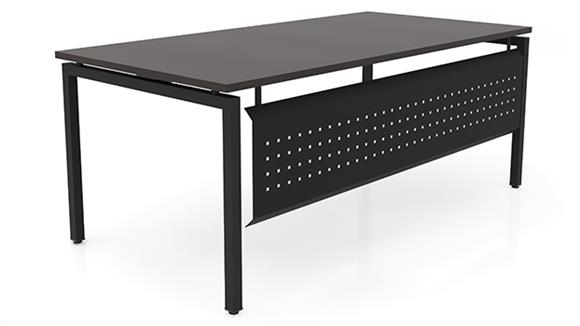 72in x 36in OnTask Table Desk with Modesty Panel