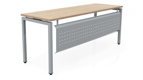 60in x 24in OnTask Table Desk with Modesty Panel