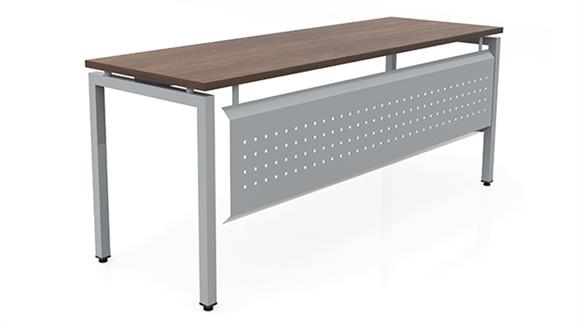 72in x 24in OnTask Table Desk with Modesty Panel