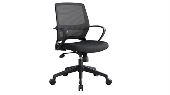 Black Mesh Conference Room Chair