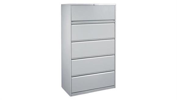 36in W  5 Drawer Lateral File