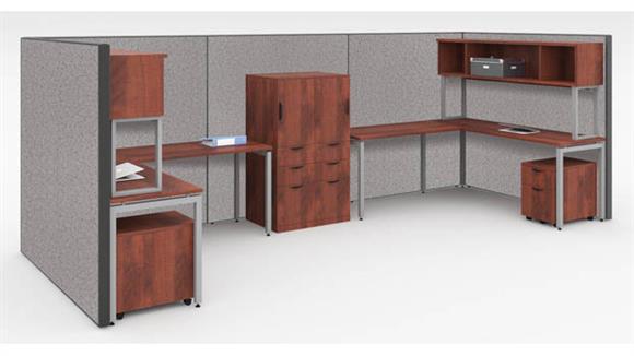 Workstation for 2 with Storage