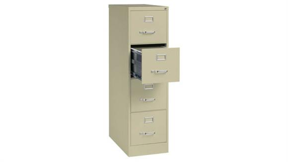 26-1/2in Deep 4 Drawer Legal Size Vertical File