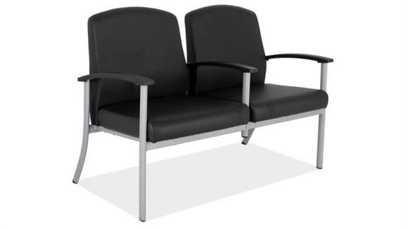 2 Seater with Silver Frame