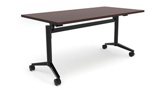 Training Tables Office Source Furniture 60in x 30in Flip Top Nesting Table