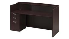 Reception Desks Office Source Furniture Single Pedestal Reception Desk
