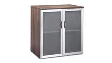Storage Cabinets Office Source Furniture 37-1/4"H Glass Door Storage Cabinet