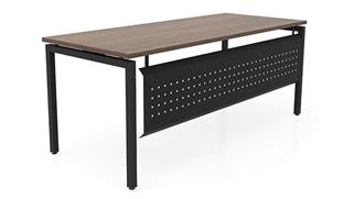 Writing Desks Office Source Furniture 72in x 30in OnTask Table Desk with Modesty Panel