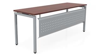 Writing Desks Office Source Furniture 60in x 24in OnTask Table Desk with Modesty Panel