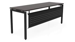 Writing Desks Office Source Furniture 66in x 24in OnTask Table Desk with Modesty Panel