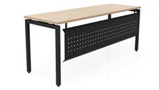 Writing Desks Office Source Furniture 60in x 24in OnTask Table Desk with Modesty Panel