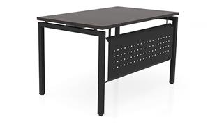 Writing Desks Office Source Furniture 48in x 30in OnTask Table Desk with Modesty Panel