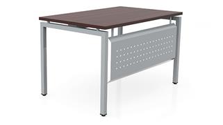Writing Desks Office Source Furniture 48in x 24in OnTask Table Desk with Modesty Panel
