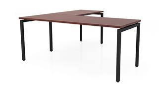 L Shaped Desks Office Source Furniture 66in x 66in L-Desk (66inx30in Desk, 36inx24in Return)
