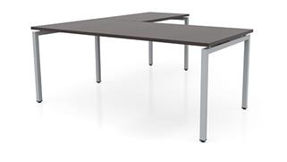 L Shaped Desks Office Source Furniture 72in x 84in L-Desk (72inx36in Desk, 48inx24in Return)
