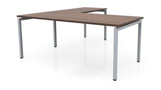L Shaped Desks Office Source Furniture 72in x 78in L-Desk (72inx36in Desk, 42inx24in Return)