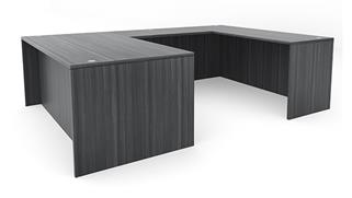 U Shaped Desks Office Source Furniture 72in x 102in U-Desk 