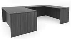 U Shaped Desks Office Source Furniture 71" x 107" U-Desk (72"x36" Desk, 47"x24" Bridge)