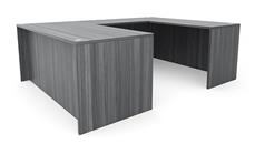 U Shaped Desks Office Source Furniture 60" x 89" U-Desk (60"x30" Desk, 35"x24" Bridge)