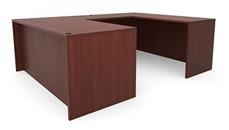 U Shaped Desks Office Source Furniture 71" x 89" U-Desk (71"x30" Desk, 35"x24" Bridge)