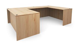 U Shaped Desks Office Source Furniture 72in x 101in U-Desk 