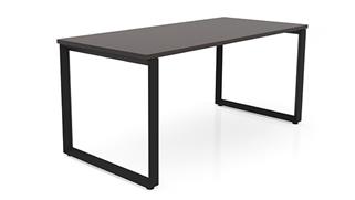 Executive Desks Office Source Furniture 60in x 24in Beveled Loop Leg Desk