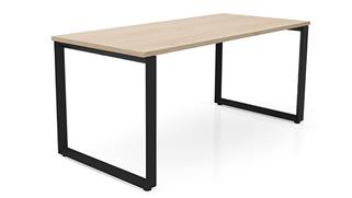 Executive Desks Office Source Furniture 66in x 30in Beveled Loop Leg Desk