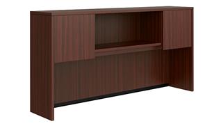 Hutches Office Source Furniture 72in Hutch with Two Laminate Doors
