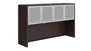 Hutches Office Source Furniture 60in Hutch with Four Glass Doors