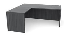 L Shaped Desks Office Source Furniture 66" x 77" Reversible L Shaped Desk
